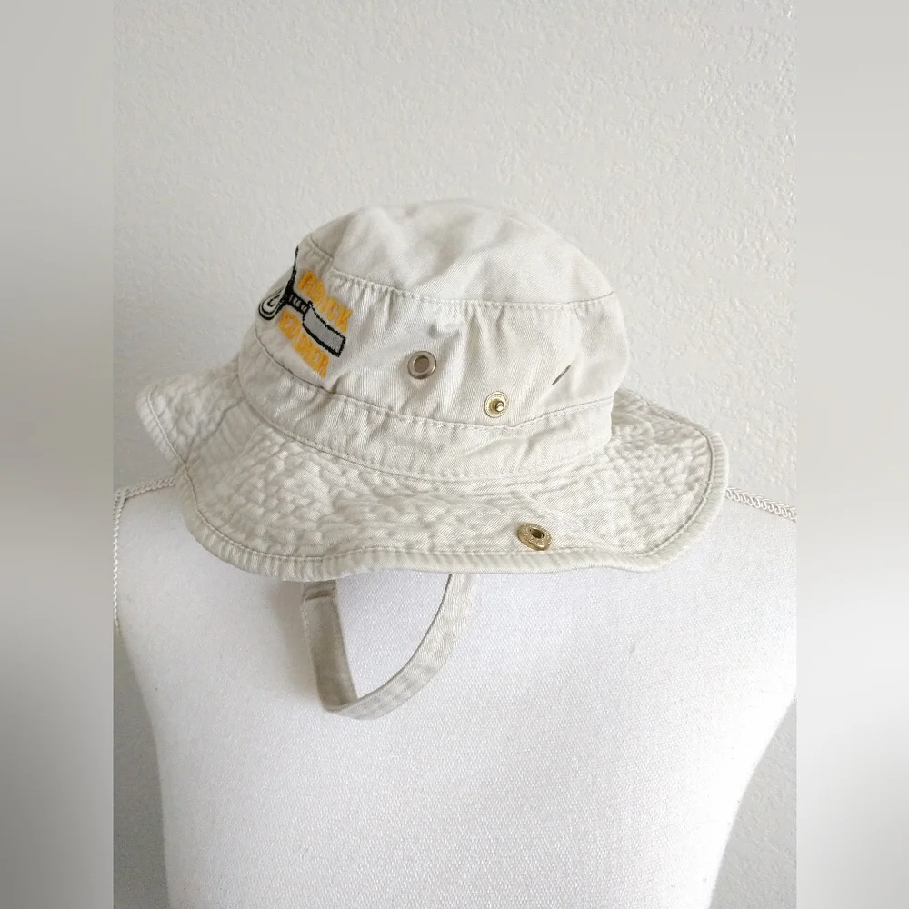 Broner Toddler Sun Hat Sedona AZ Red Rock Explorer Beige Khaki Safari Ages 2 - 4